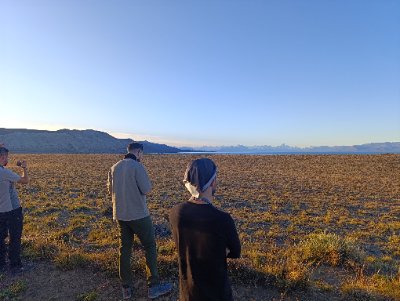 Inicio de la caminata